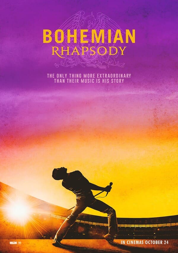 Official Poster of The Bohemian Rhapsody © 20th Century Fox