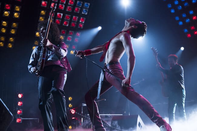 Cinematic achievement through a sensory experience (Image: The Bohemian Rhapsody Still Cut © 20th Century Fox)