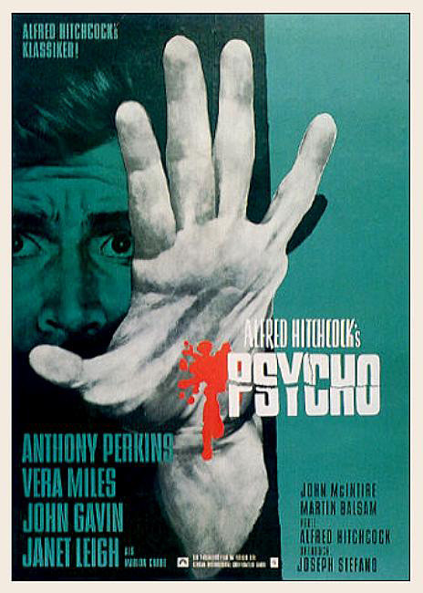 Structural analysis of Hitchcock's Psycho Macguffin and Suspense, film poster