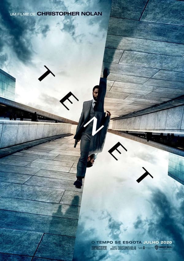 Filmography curation of Christopher Nolan's Tenet, film poster