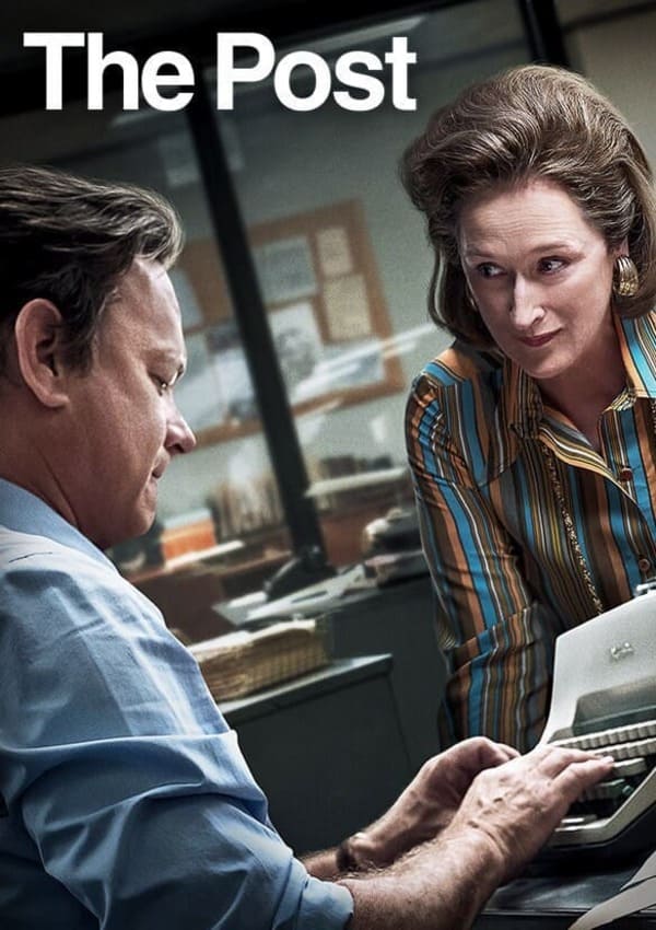 Filmography curation of Steven Spielberg's The Post, film poster